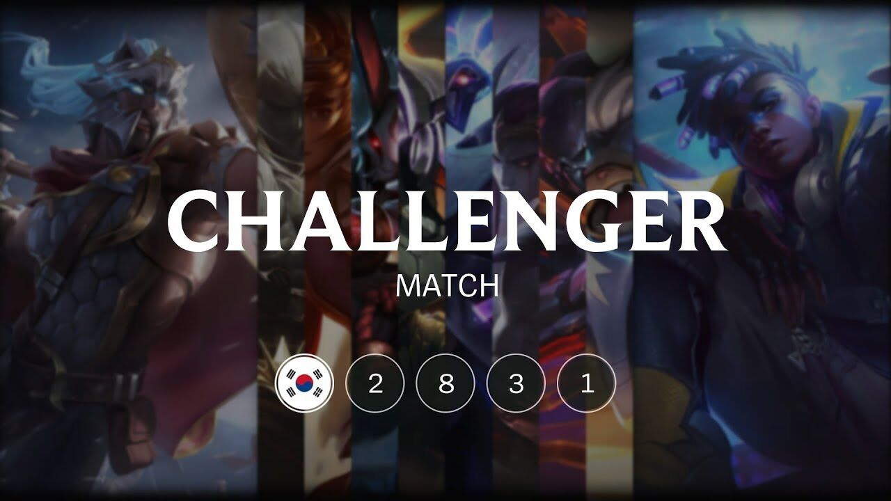 快速看完韩服质量局第2831期 LOL SoloQ Highlights